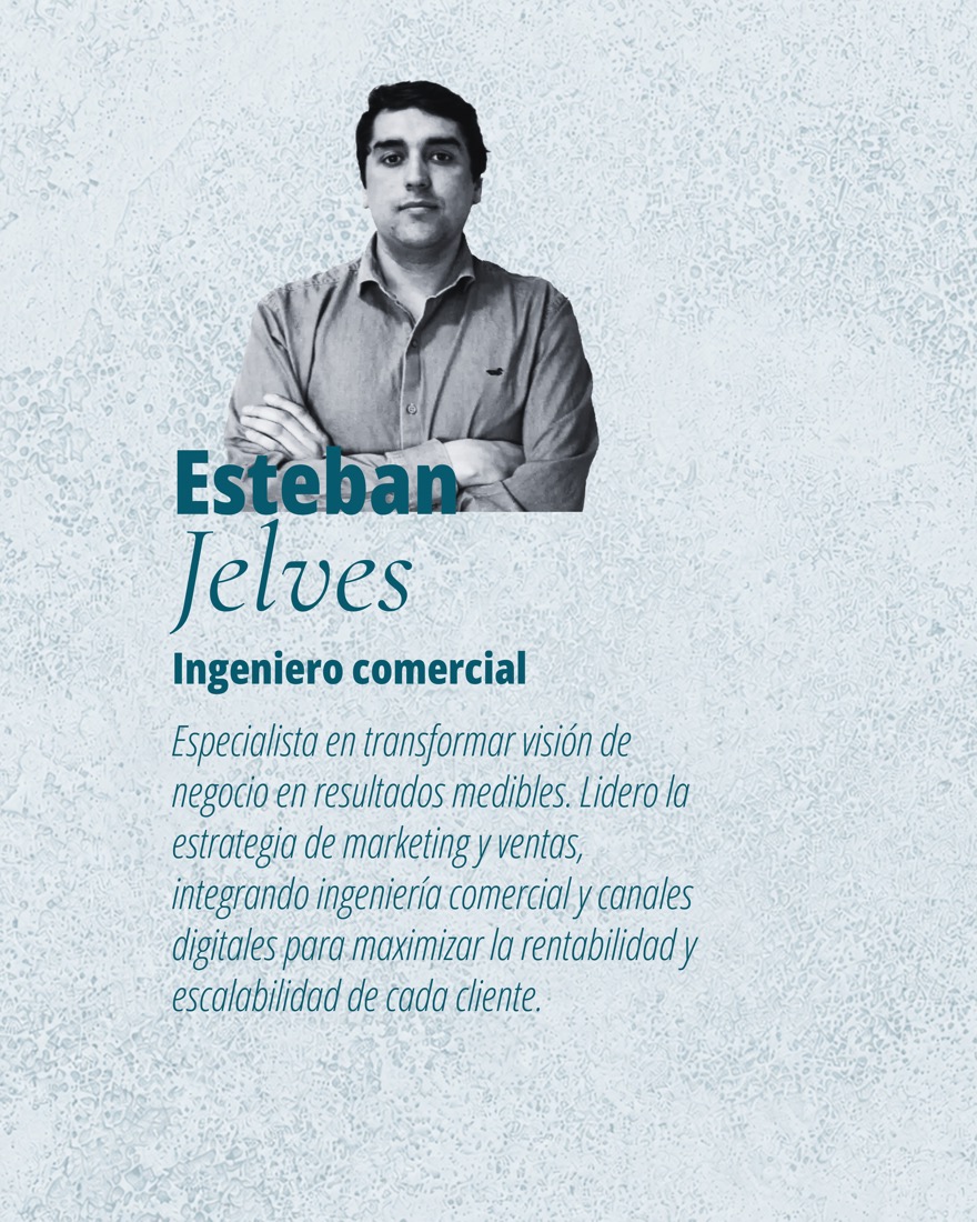 Esteban Jelves — Ingeniero comercial, Red Sur